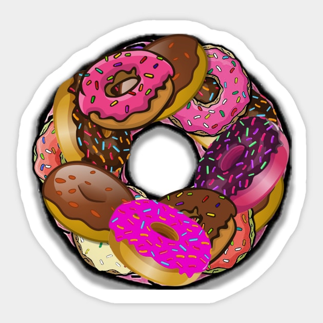 Donut de Donuts Sticker by AsKartongs